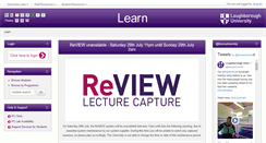 Desktop Screenshot of learn.lboro.ac.uk
